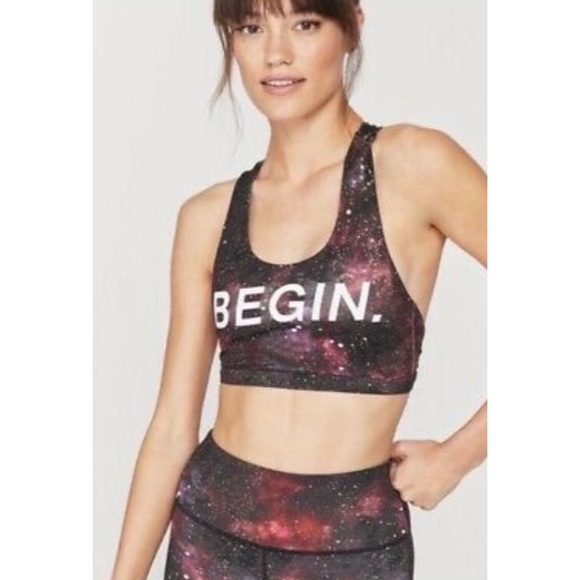 Spiritual Gangster Other - Spiritual Gangster Galaxy Begin Sports Bra
